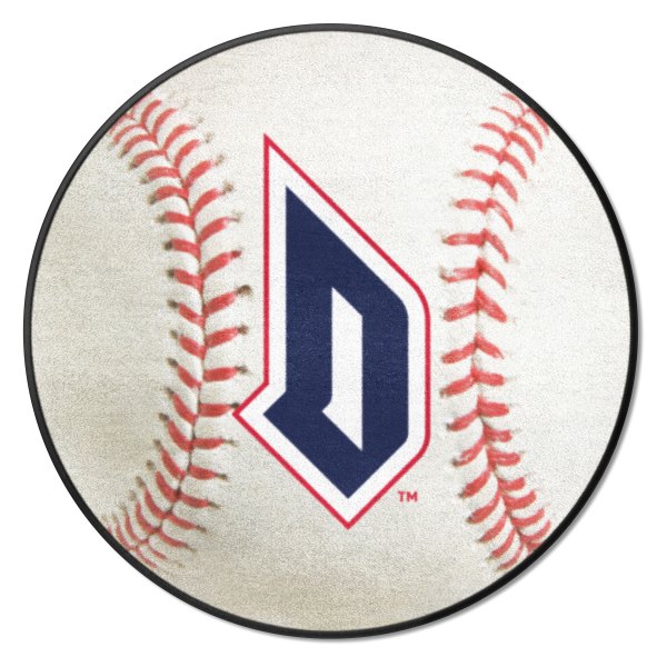 FanMats® - Duquesne University 27" Dia Nylon Face Baseball Ball Floor Mat with "Stylized D" Logo