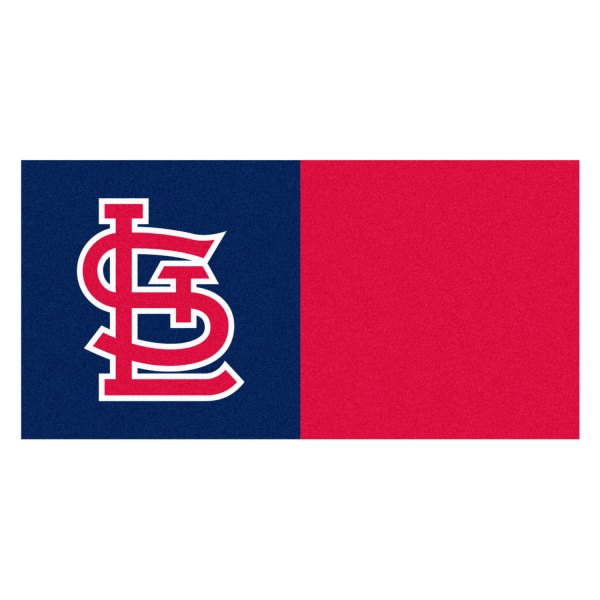 FanMats® - St. Louis Cardinals 18" x 18" Nylon Face Team Carpet Tiles with "STL" Logo