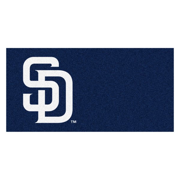 FanMats® - San Diego Padres 18" x 18" Nylon Face Team Carpet Tiles with "SD" Logo