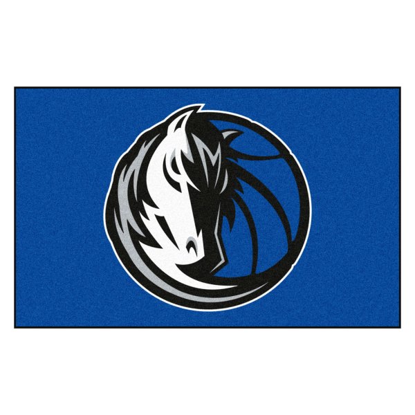 FanMats® - Dallas Mavericks 60" x 96" Nylon Face Ulti-Mat with "Maverick & Basketball" Logo