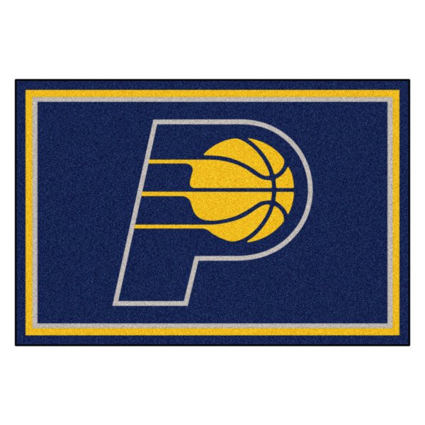 FanMats® - Indiana Pacers 60" x 96" Nylon Face Ultra Plush Floor Rug with "P" Logo