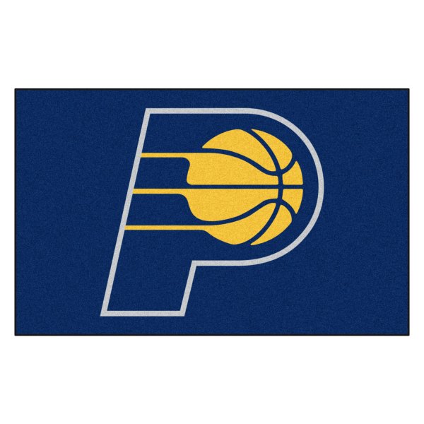 FanMats® - Indiana Pacers 60" x 96" Nylon Face Ulti-Mat with "P" Logo