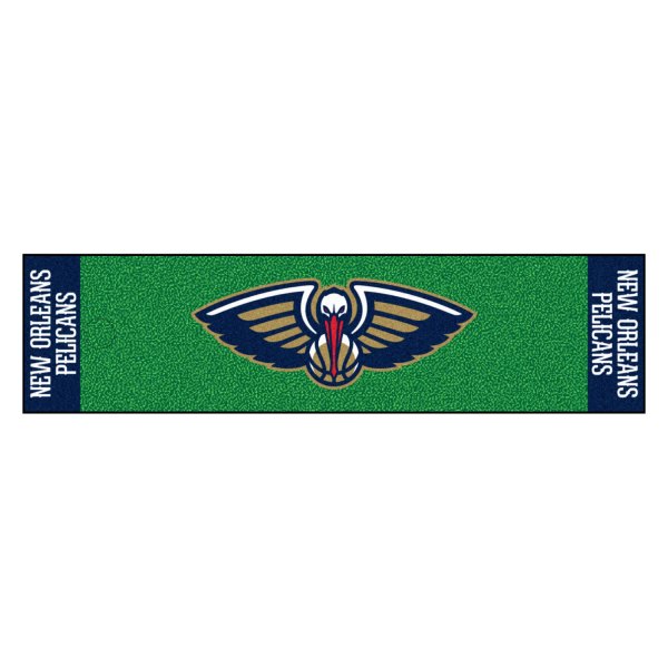 FanMats® - NBA New Orleans Pelicans Logo Golf Putting Green Mat