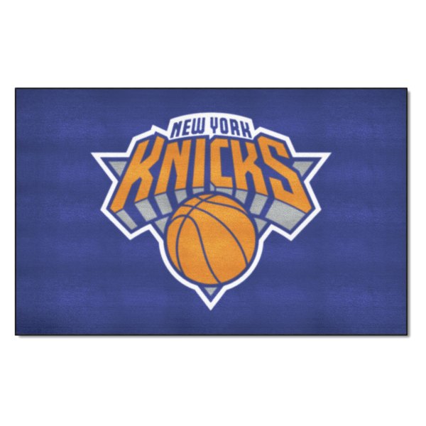 FanMats® - New York Knicks 60" x 96" Nylon Face Ulti-Mat with "New York Knicks Icon" Logo