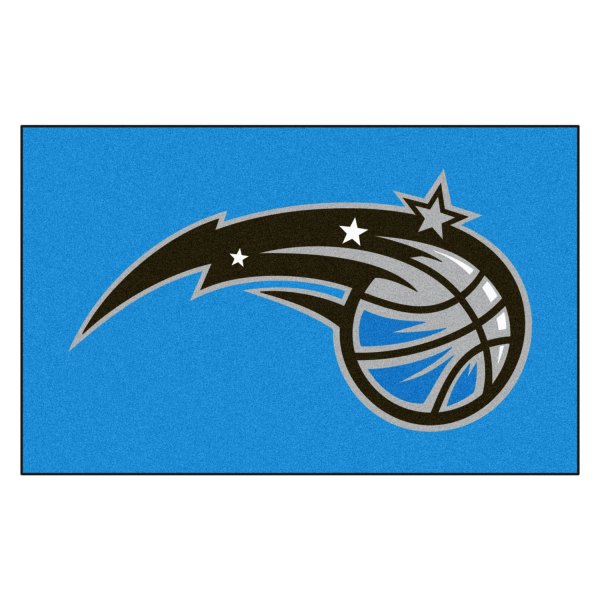 FanMats® - Orlando Magic 60" x 96" Nylon Face Ulti-Mat with "Magic Basketball Icon" Logo