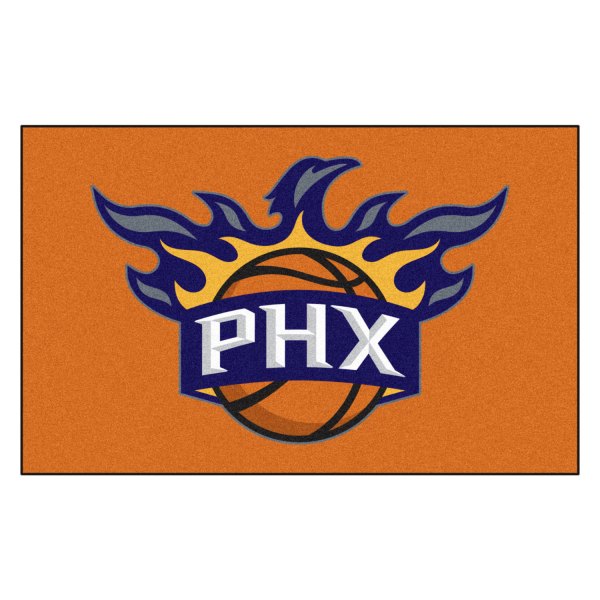 FanMats® - Phoenix Suns 60" x 96" Nylon Face Ulti-Mat with "Phonenix Bird & PHX" Logo
