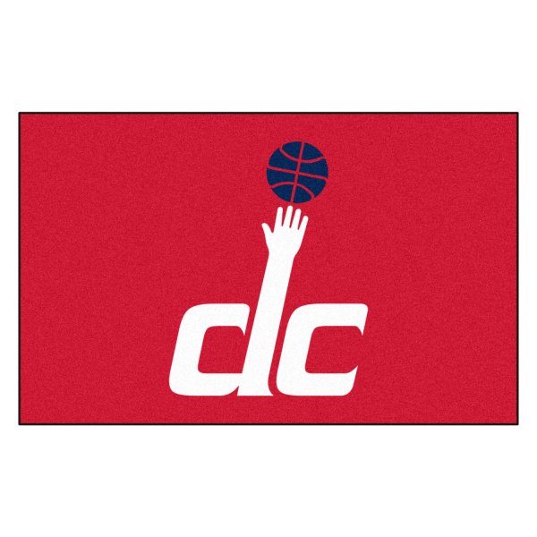 FanMats® - Washington Wizards 60" x 96" Nylon Face Ulti-Mat with "DC Hand" Logo