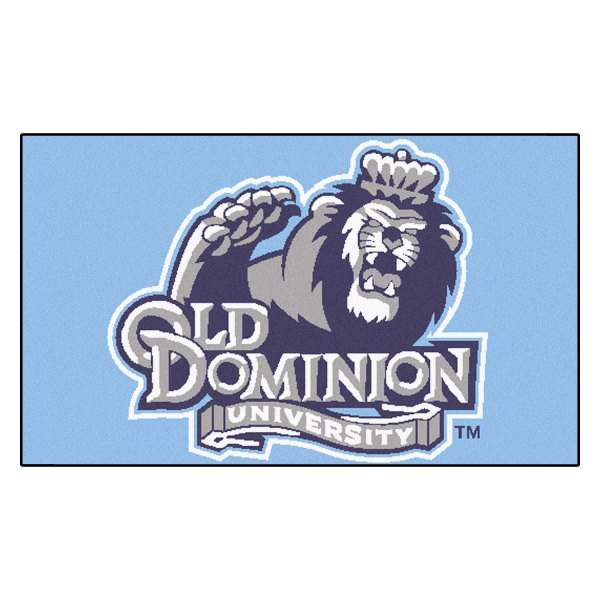 FanMats® - Old Dominion University 19" x 30" Nylon Face Starter Mat with "Lion & Wordmark" Logo