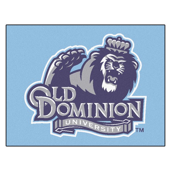 FanMats® - Old Dominion University 33.75" x 42.5" Nylon Face All-Star Floor Mat with "Lion & Wordmark" Logo