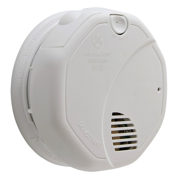 First Alert® - White Surface Mount Smoke/Fire Alarm with Smart Sensing Technology