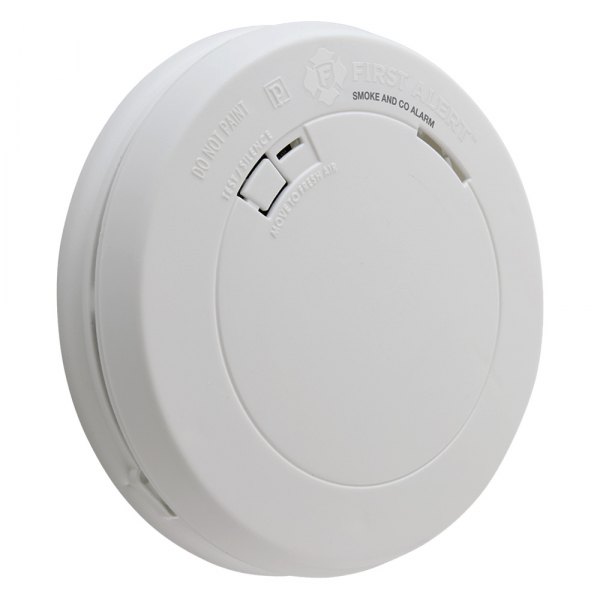 First Alert® - White Surface Mount Smoke/Carbon Monoxide Alarm with Slim Profile