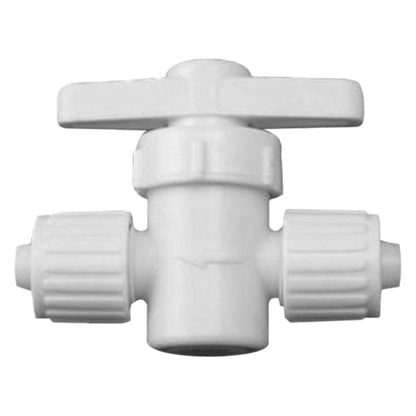 Flair-It® - 3/8" Straight Stop Valve (Barcoded)