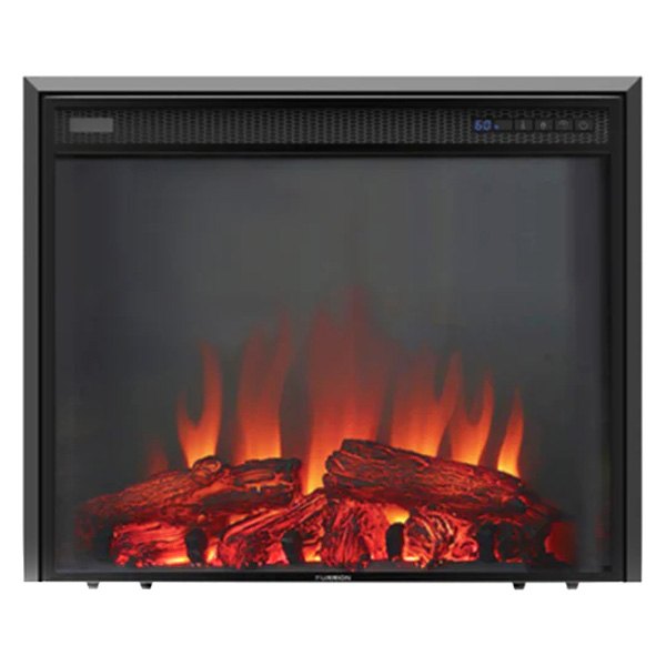 Furrion® - 26" Curved Glass Electric Fireplace