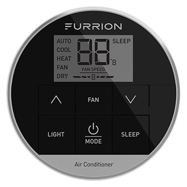 Furrion® - Chill™ Black Single Zone Premium Wall Thermostat