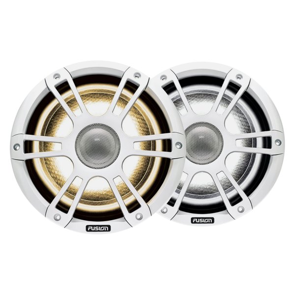 Fusion® - Signature Series 3 330W Sports White Speakers with LED Lighting