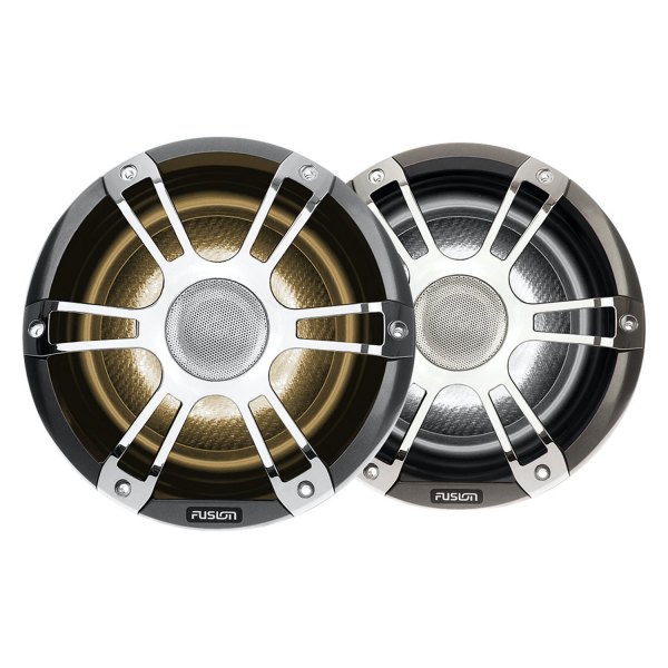 Fusion® - Signature Series 3 330W Sports Chrome Speakers with LED Lighting