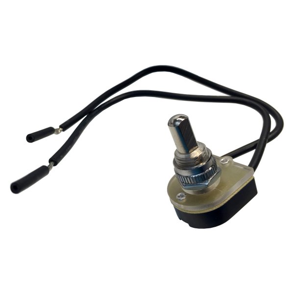 Gardner Bender® - Single SPST On/Off Black Maintained Contact Push-Button Switch