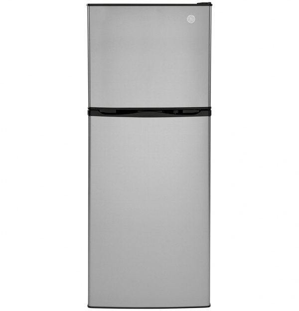GE Appliances® - 9.8 cu. ft. 12 Volt DC Power Top-Freezer Refrigerator