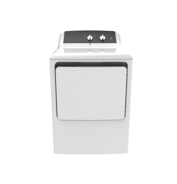 GE Appliances® - 6.2 cu. ft. Capacity Aluminized Alloy Drum Electric Dryer