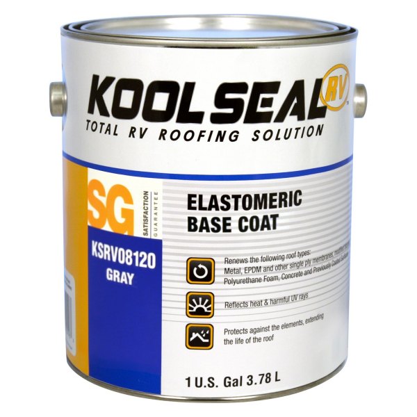 Geocel® - Kool Seal™ 128 oz. Elastomeric Light Gray Roof Coating