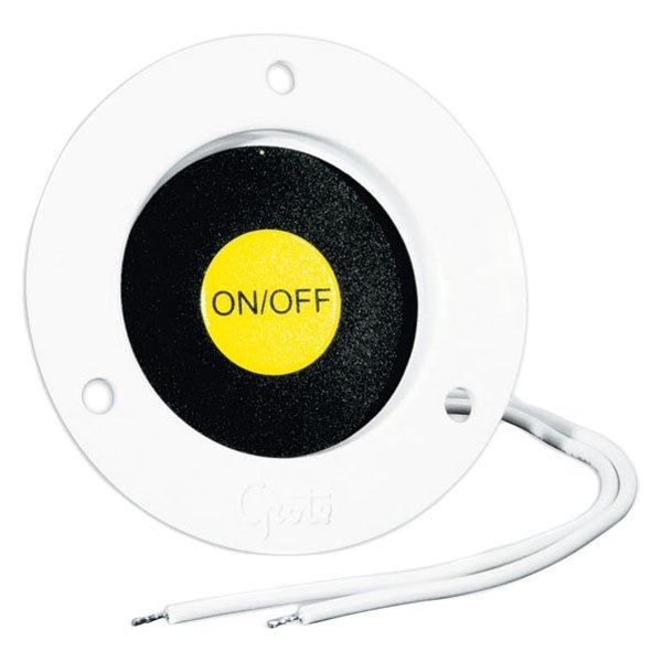 Grote® - Single White Recessed Ground Switch