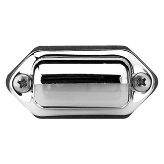 Grote® - Clear Lens Chrome Housing Surface Mount Incandescent Courtesy Light