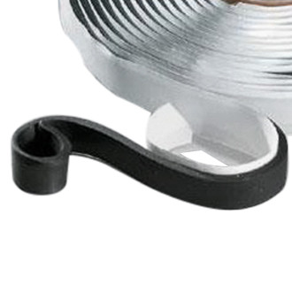 Heng's® - Metal/EPDM Rubber Black Non-Trimmable Roll Tape (3/16"T x 3/4"W x 20'L)