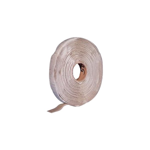 Heng's® - Metal/EPDM Rubber Off-White Trimmable Roll Tape (1/8"T x 1"W x 30'L)