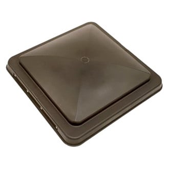 Heng's® - 14" x 14" Powder Coated Metal Base Roof Vent with Smoke Manual Lid