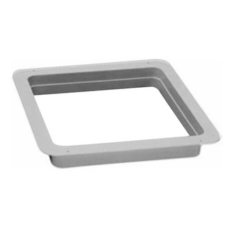 Heng's® - White Roof Vent Trim Ring with Radius Corners