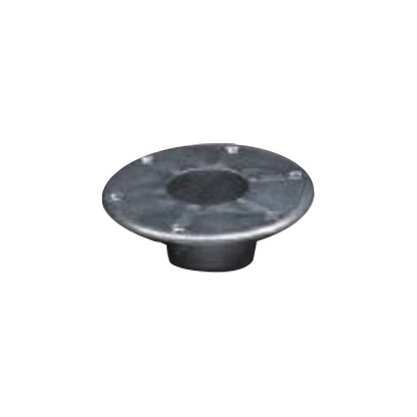 Heng's® - 2-1/4 Round Chrome Flush Mount Table Leg Base