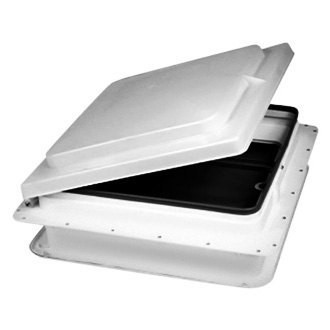 Heng's® - White Roof Vent Lid with Pin Hinge