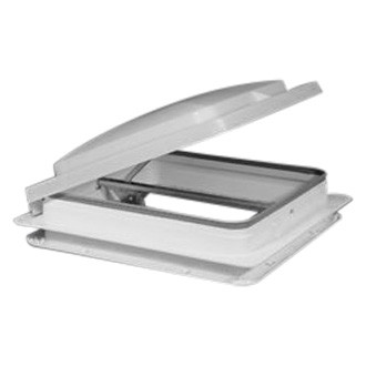 Heng's® - 14" x 14" Plastic Base Roof Vent with Smoke Manual Lid