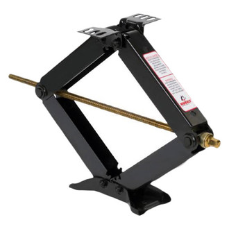 Husky Towing® 76862 - 24" 7500 lb Black Heavy Duty Leveling Jacks