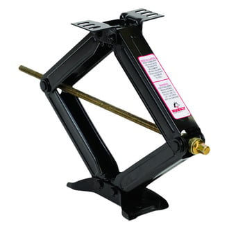 Husky Towing® - 24" 5000 lb Black Economy Leveling Jack