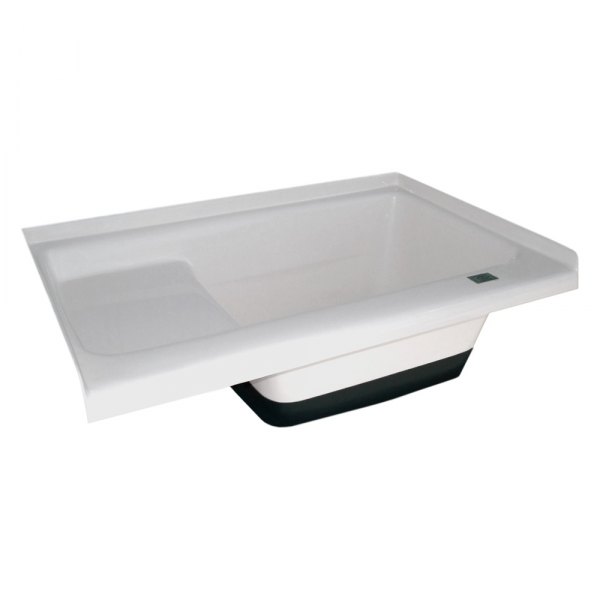 Icon Technologies® - Polar White Sit in Step Tub with Right Hand Drain