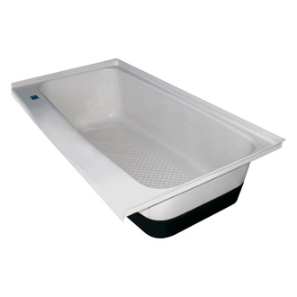 Icon Technologies® 478 - TU600 Polar White Bath Tub with Left Hand Drain (46"L x 24"W)