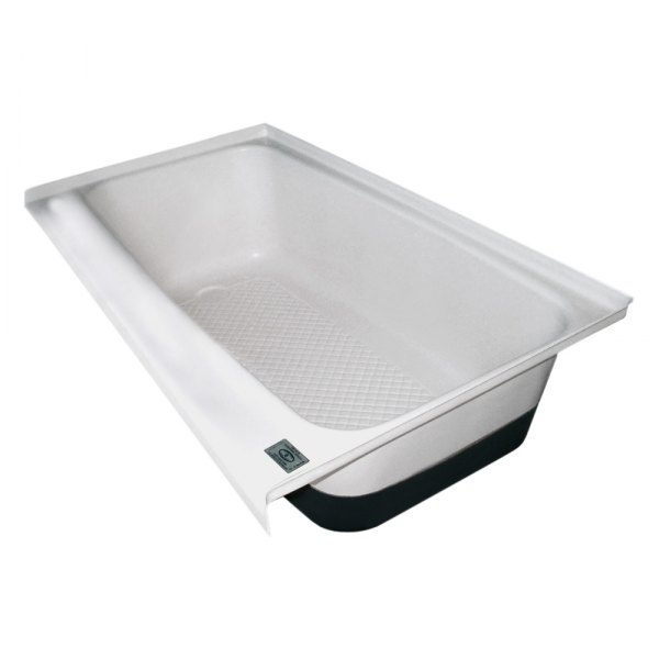 Icon Technologies® - TU700 Polar White Bath Tub with Left Hand Drain