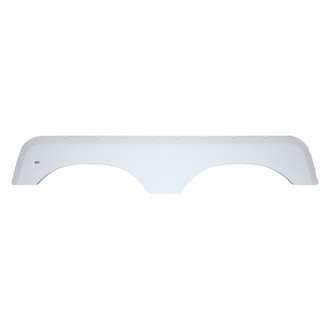 Icon Technologies® - FS700 65-5/8"L x 10-1/4"H (4-3/8" Arch Heigh) Polar White Tandem Fender Skirt for Jayco Flight/Jay Flight G2/Jay Flight Bungalow/Qwest/Octane ZX/Recon ZX/Designer Model