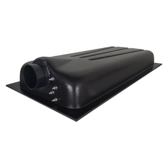 Icon Technologies® - HT707-ED 8 gal. Center End Drain Waste Holding Tank with 3" Spigot and 4-Level Sensors (34-1/2"L x 16-1/2"W x 6"H)