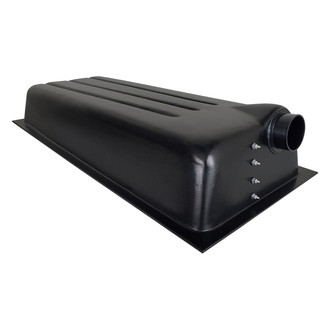 Icon Technologies® - HT710-ED 21 gal. Left End Drain Waste Holding Tank with 3" Spigot and 4-Level Sensors (45-1/2"L x 19-1/4"W x 8-1/2"H)