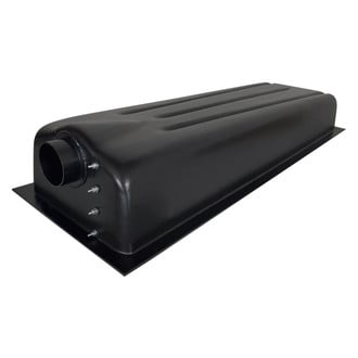 Icon Technologies® - HT706-ED 15 gal. Center End Drain Waste Holding Tank with 3" Spigot and 4-Level Sensors (46-1/2"L x 16-1/2"W x 8"H)