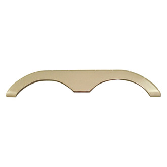 Icon Technologies® - FS774 72-3/8"L x 13"H (8-1/8" Arch Heigh) Taupe Tandem Fender Skirt for Keystone Laredo/Challenger Model