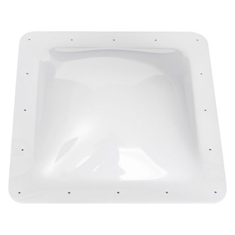 Icon Technologies® - 18"W x 18"L White Square Outer Skylight