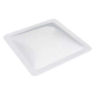 Icon Technologies® - 26"W x 26"L White Square Outer Skylight