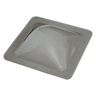 Icon Technologies® - 18"W x 18"L Smoke Square Outer Skylight