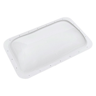 Icon Technologies® - 18.6"W x 30.1"L White Rectangular Outer Skylight