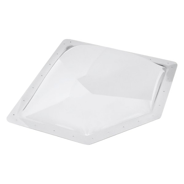 Icon Technologies® - 18.25"W x 28"L White Polycarbonate Outer Neo Angle Skylight