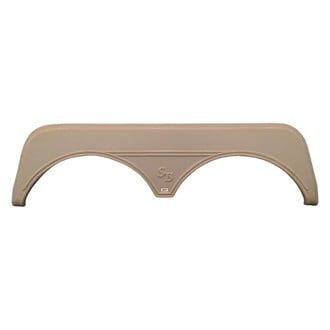 Icon Technologies® 12310 - FS2310 72-3/4"L x 20"H (12-1/2" Arch Heigh) Tan Tandem Fender Skirt for Sunnybrook Titan Model
