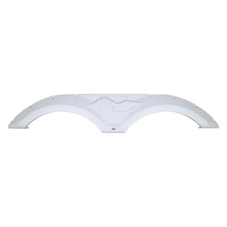 Icon Technologies® - FS2072 70-1/8"L x 11-1/4"H (5-1/2" Arch Heigh) Gray Tandem Fender Skirt for Forest River Wildcat Model
